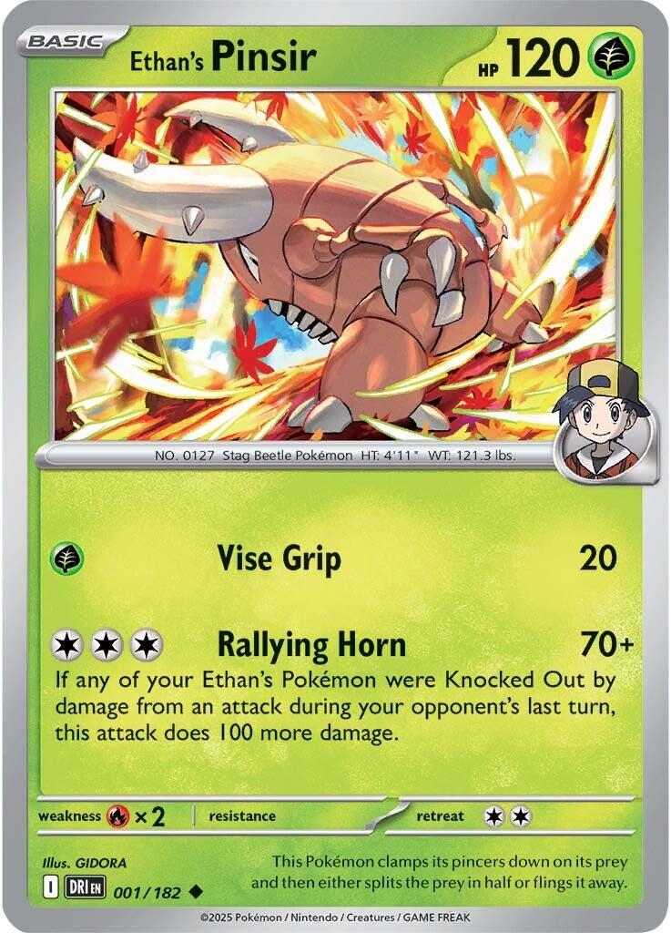 Ethan's Pinsir (001/182) [Scarlet & Violet: Destined Rivals] | Exor Games Dartmouth