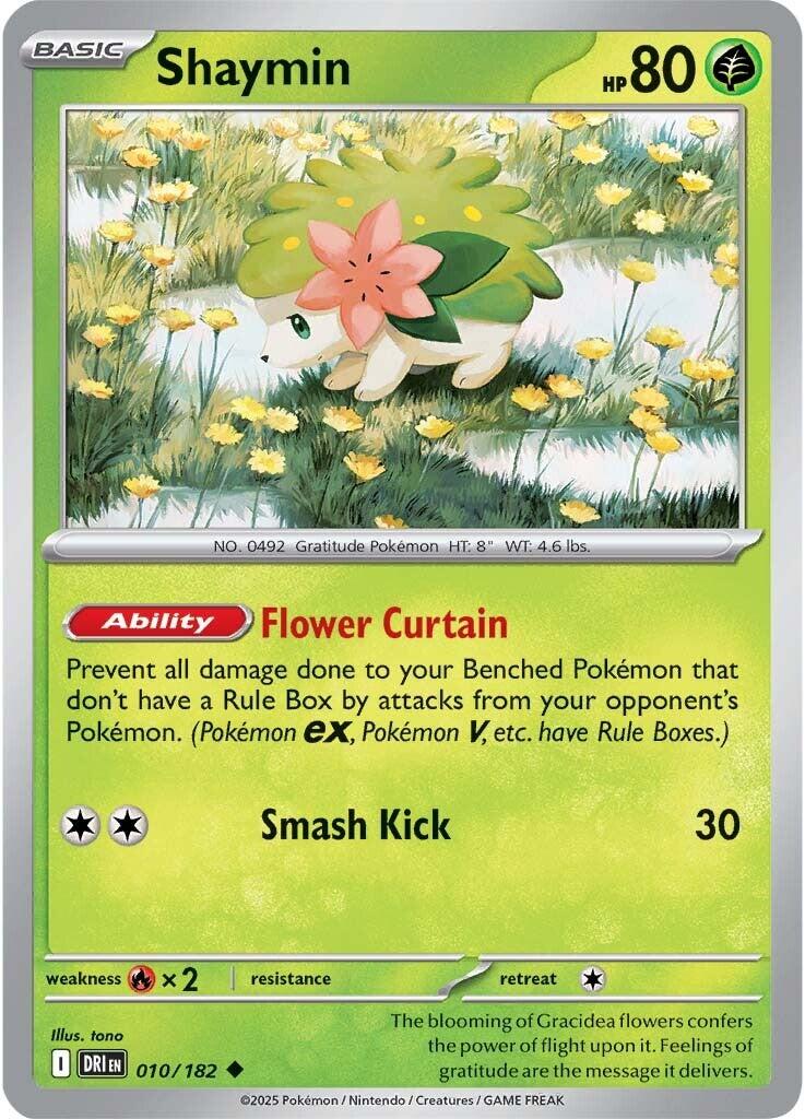 Shaymin (010/182) [Scarlet & Violet: Destined Rivals] | Exor Games Dartmouth