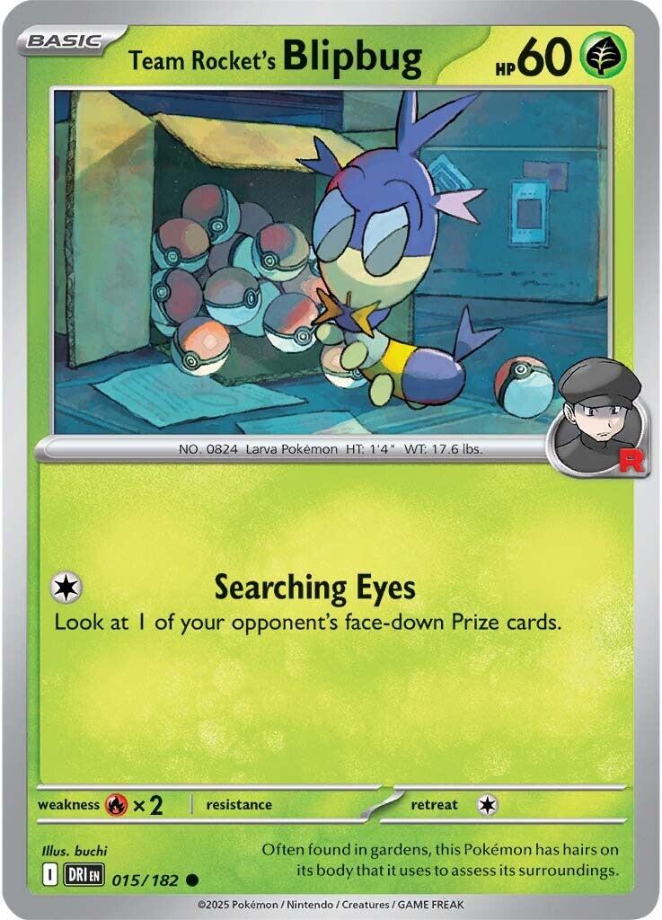 Team Rocket's Blipbug (015/182) [Scarlet & Violet: Destined Rivals] | Exor Games Dartmouth
