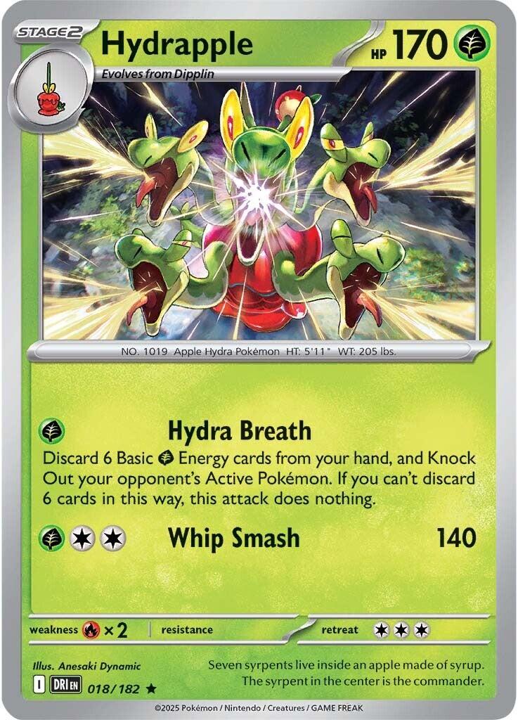Hydrapple (018/182) [Scarlet & Violet: Destined Rivals] | Exor Games Dartmouth