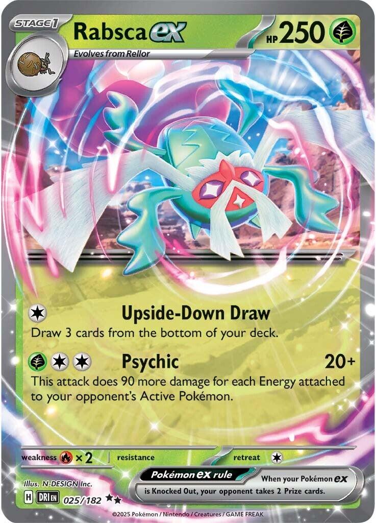 Rabsca ex (025/182) [Scarlet & Violet: Destined Rivals] | Exor Games Dartmouth