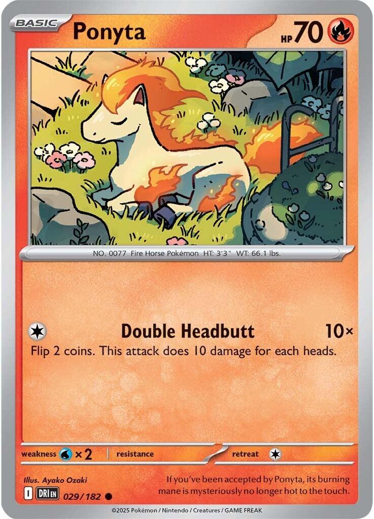 Ponyta (029/182) [Scarlet & Violet: Destined Rivals] | Exor Games Dartmouth