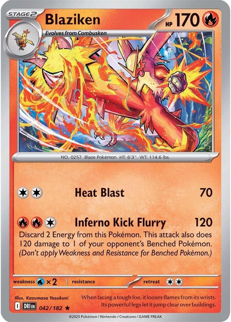 Blaziken (042/182) [Scarlet & Violet: Destined Rivals] | Exor Games Dartmouth