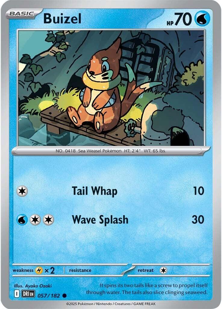 Buizel (057/182) [Scarlet & Violet: Destined Rivals] | Exor Games Dartmouth