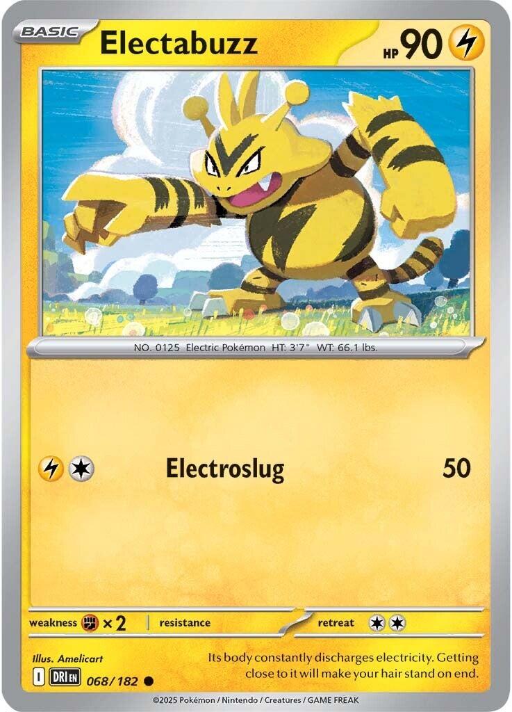 Electabuzz (068/182) [Scarlet & Violet: Destined Rivals] | Exor Games Dartmouth