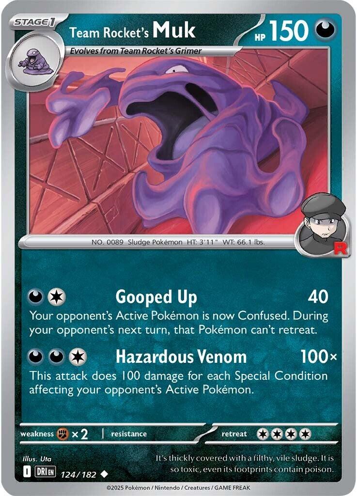 Team Rocket's Muk (124/182) [Scarlet & Violet: Destined Rivals] | Exor Games Dartmouth