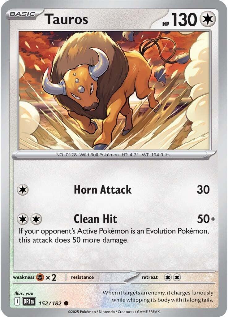 Tauros (152/182) [Scarlet & Violet: Destined Rivals] | Exor Games Dartmouth