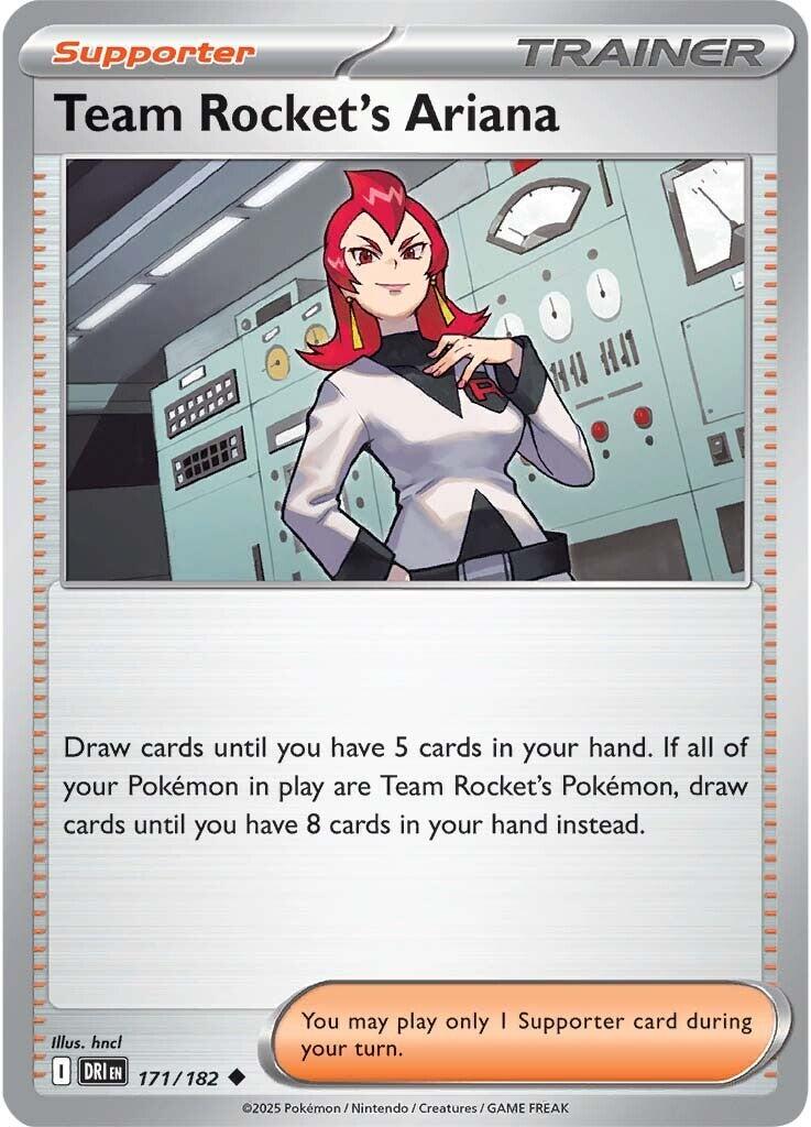 Team Rocket's Ariana (171/182) [Scarlet & Violet: Destined Rivals] | Exor Games Dartmouth
