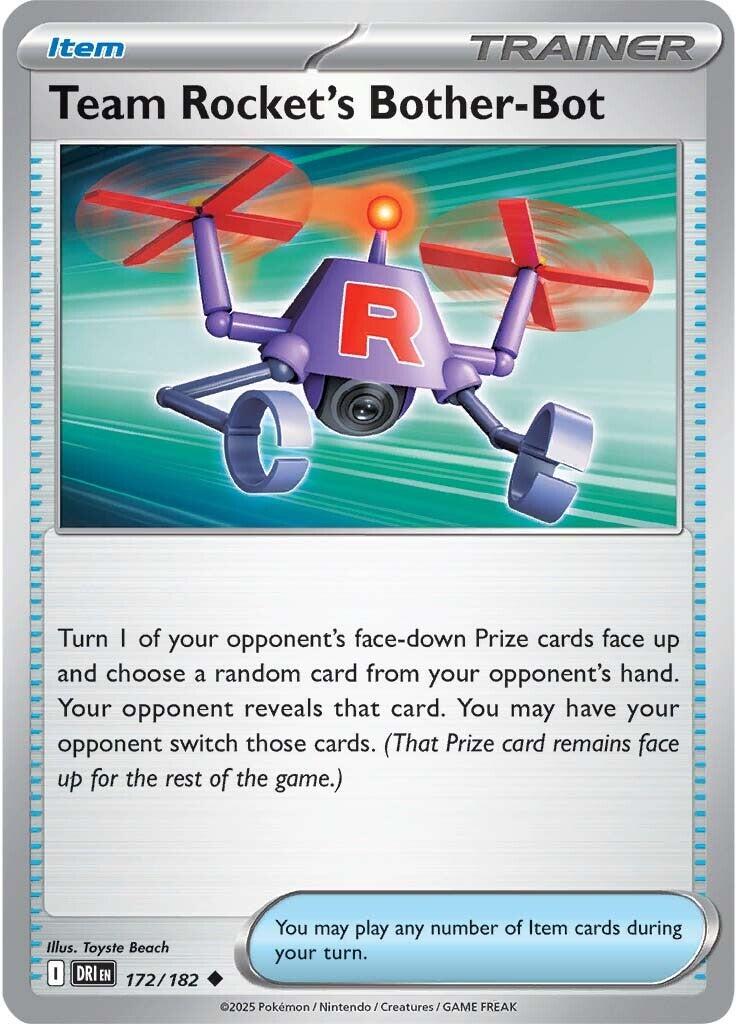 Team Rocket's Bother-Bot (172/182) [Scarlet & Violet: Destined Rivals] | Exor Games Dartmouth