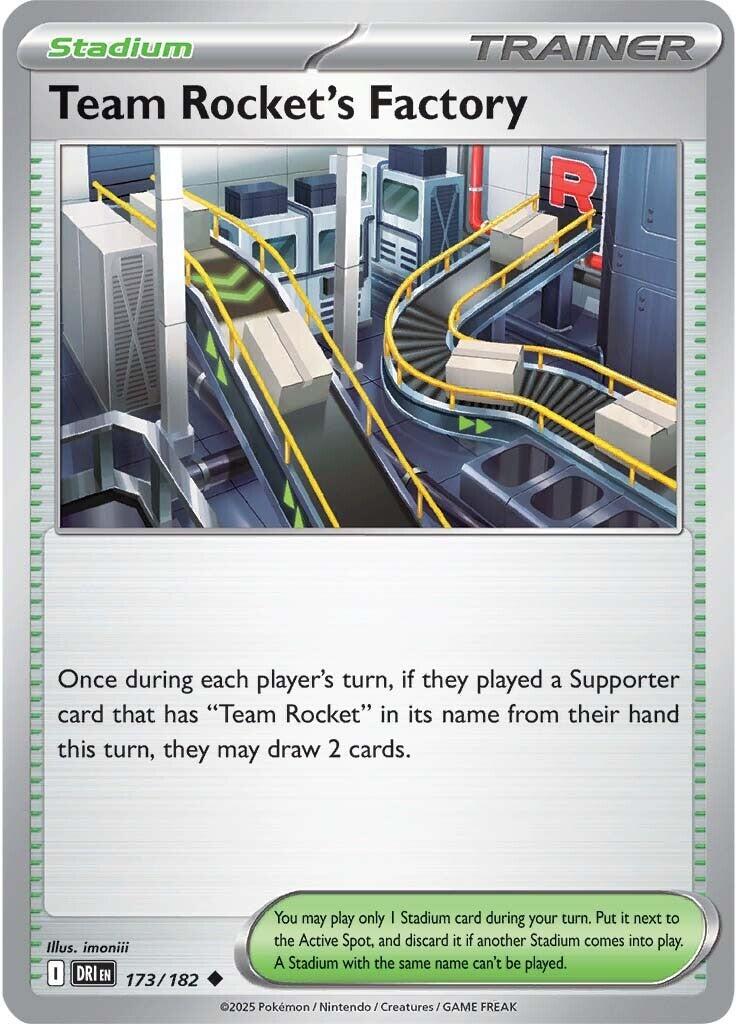 Team Rocket's Factory (173/182) [Scarlet & Violet: Destined Rivals] | Exor Games Dartmouth