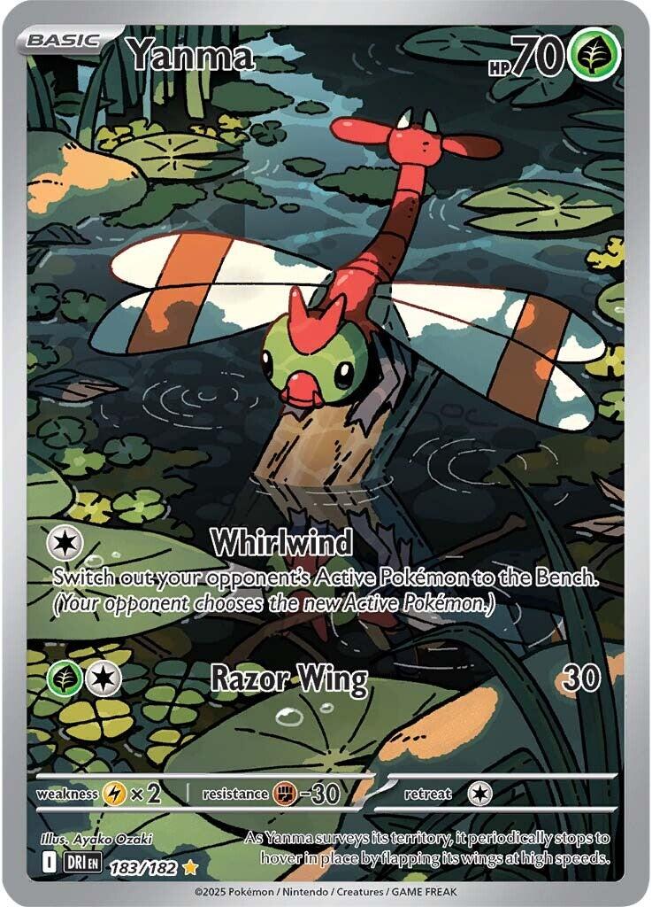 Yanma (183/182) [Scarlet & Violet: Destined Rivals] | Exor Games Dartmouth