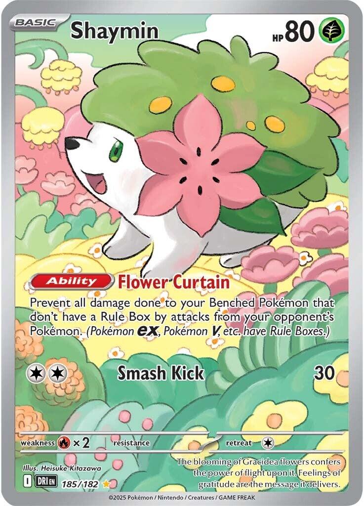 Shaymin (185/182) [Scarlet & Violet: Destined Rivals] | Exor Games Dartmouth