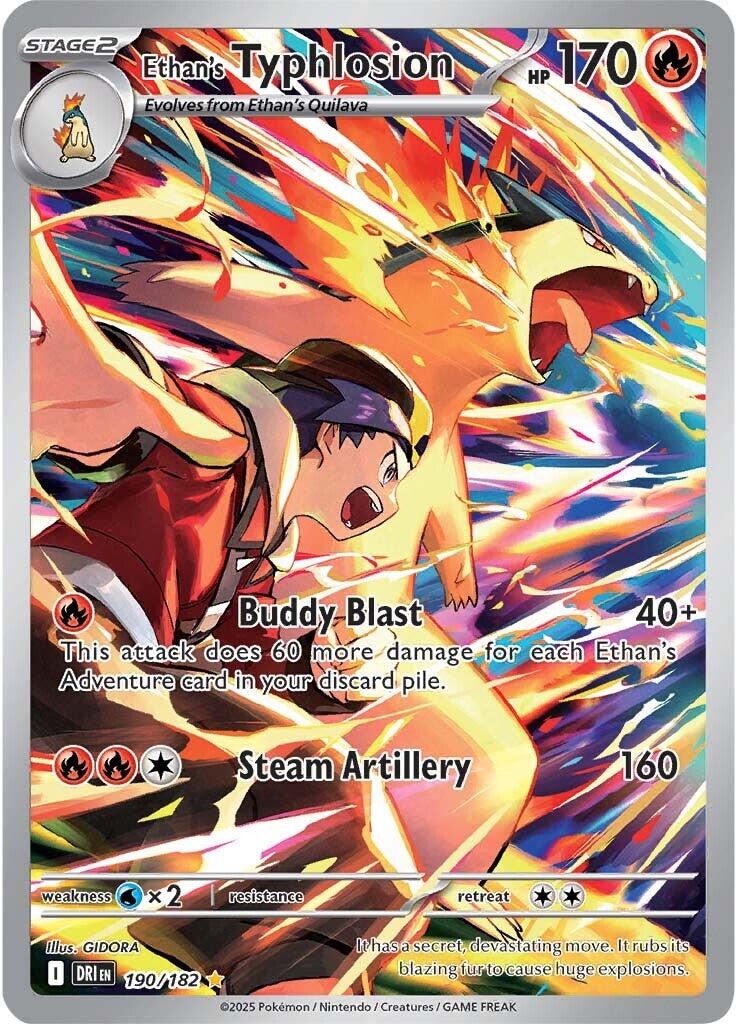 Ethan's Typhlosion (190/182) [Scarlet & Violet: Destined Rivals] | Exor Games Dartmouth