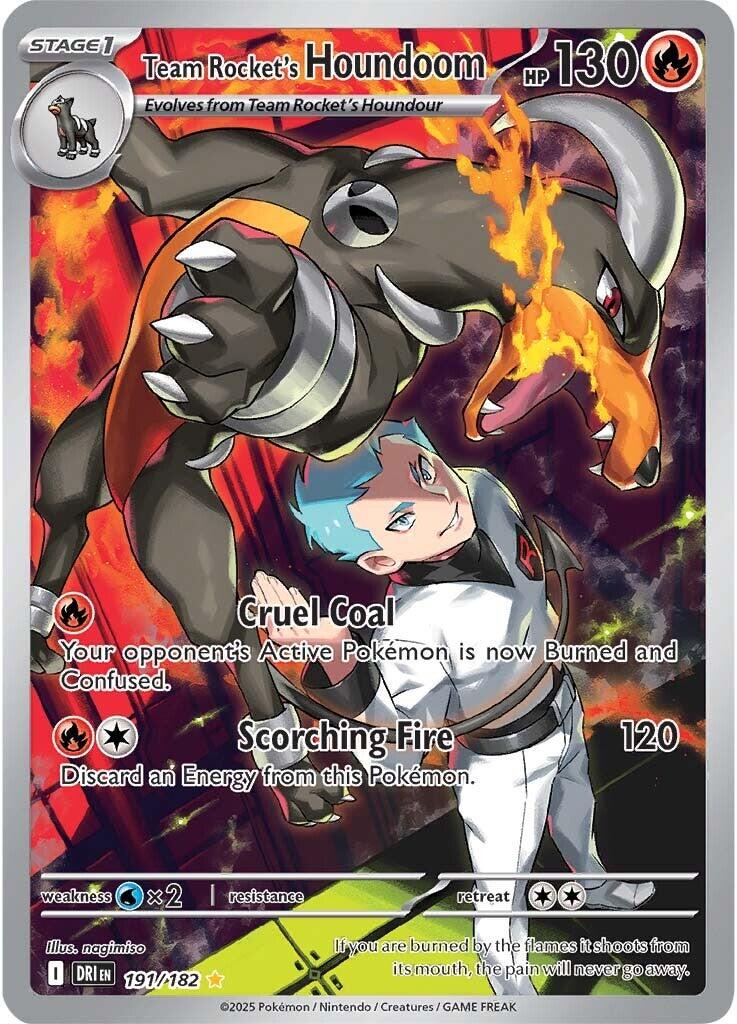 Team Rocket's Houndoom (191/182) [Scarlet & Violet: Destined Rivals] | Exor Games Dartmouth