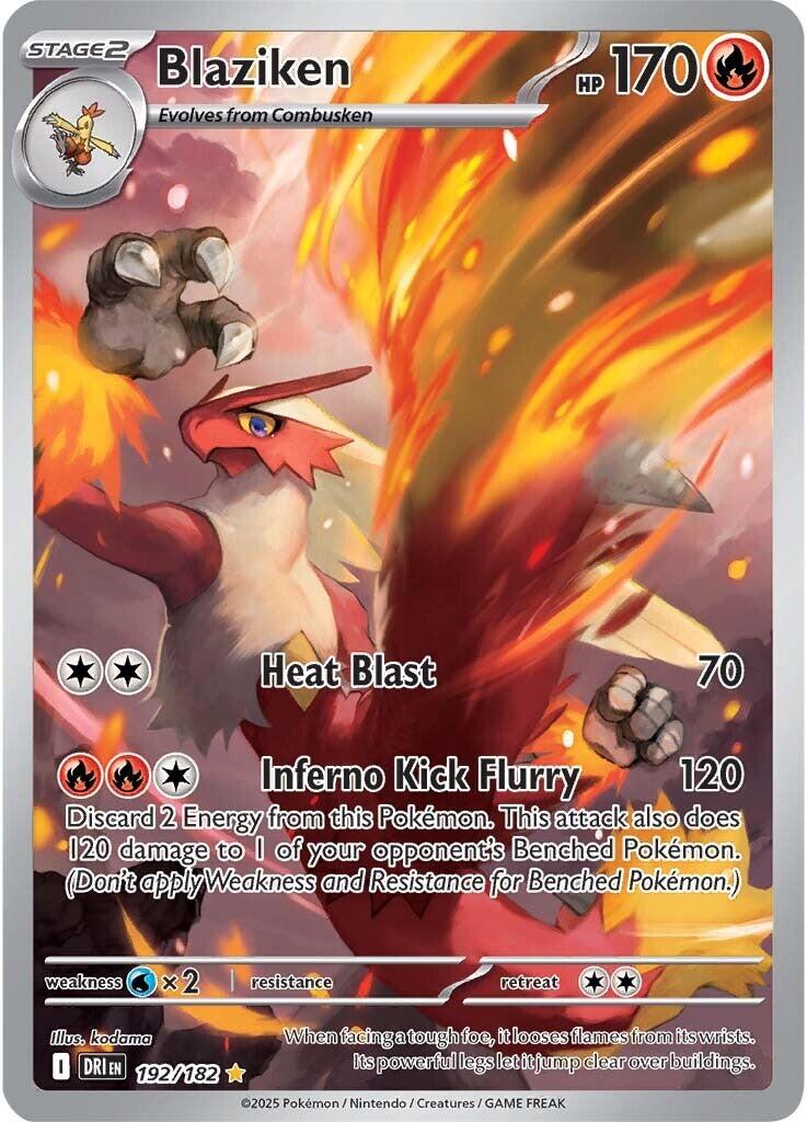 Blaziken (192/182) [Scarlet & Violet: Destined Rivals] | Exor Games Dartmouth