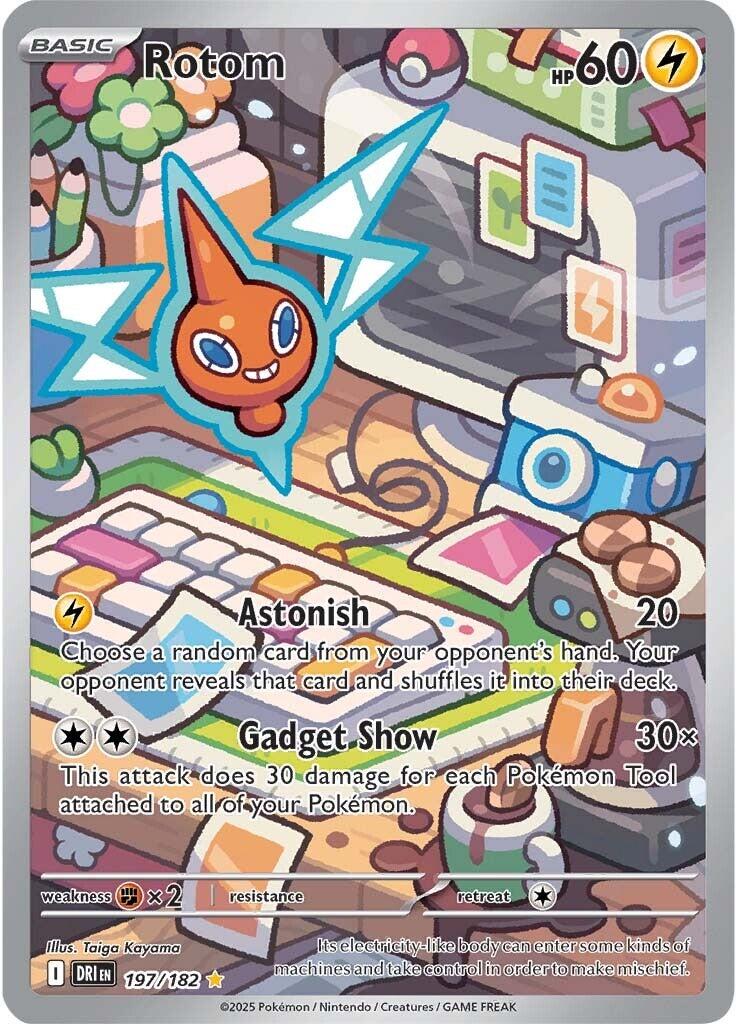 Rotom (197/182) [Scarlet & Violet: Destined Rivals] | Exor Games Dartmouth
