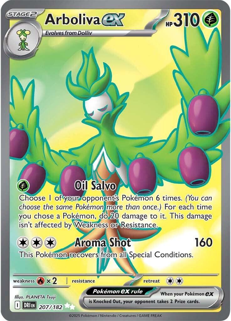Arboliva ex (207/182) [Scarlet & Violet: Destined Rivals] | Exor Games Dartmouth