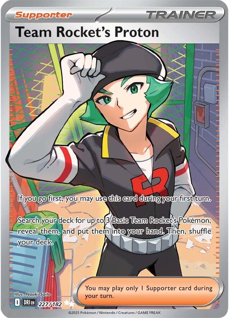 Team Rocket's Proton (227/182) [Scarlet & Violet: Destined Rivals] | Exor Games Dartmouth