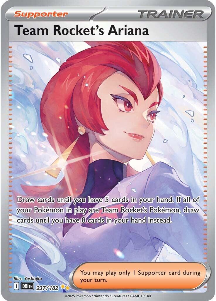 Team Rocket's Ariana (237/182) [Scarlet & Violet: Destined Rivals] | Exor Games Dartmouth