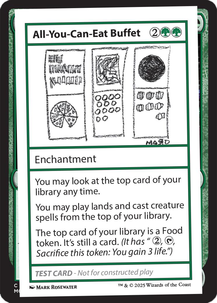 All-You-Can-Eat Buffet [Mystery Booster Playtest Cards] | Exor Games Dartmouth