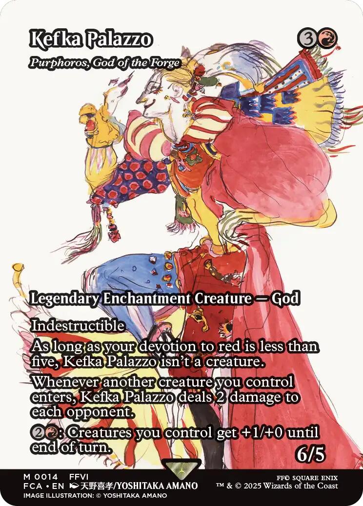 Kefka Palazzo - Purphoros, God of the Forge (Showcase) [FINAL FANTASY : Through the Ages] | Exor Games Dartmouth