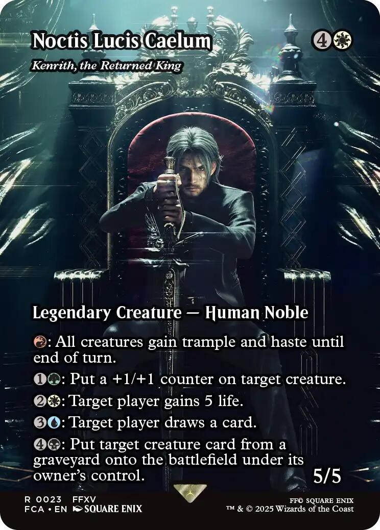 Noctis Lucis Caelum - Kenrith, the Returned King (Showcase) [FINAL FANTASY : Through the Ages] | Exor Games Dartmouth
