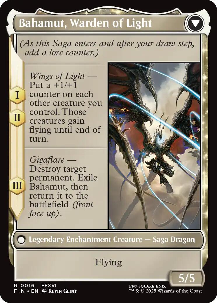 Dion, Bahamut's Dominant // Bahamut, Warden of Light [FINAL FANTASY] | Exor Games Dartmouth