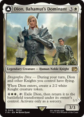 Dion, Bahamut's Dominant // Bahamut, Warden of Light [FINAL FANTASY] | Exor Games Dartmouth