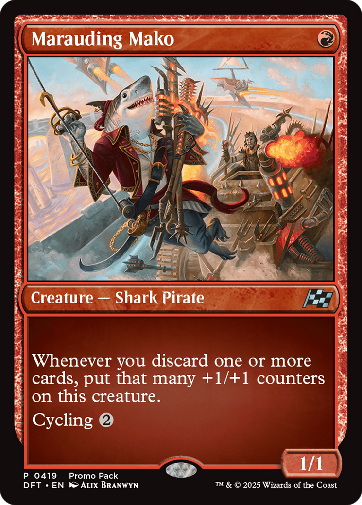 Marauding Mako [Aetherdrift Promos] | Exor Games Dartmouth