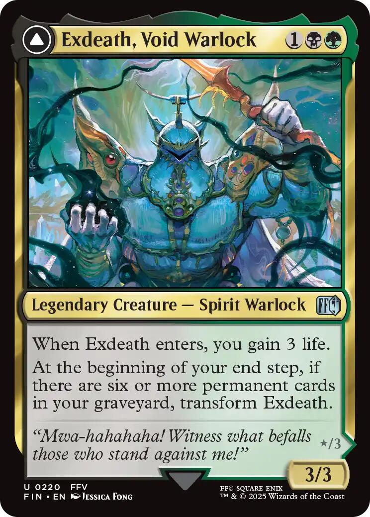 Exdeath, Void Warlock // Neo Exdeath, Dimension's End [FINAL FANTASY] | Exor Games Dartmouth