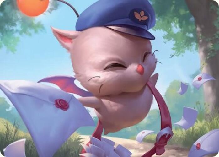 Delivery Moogle Art Card [FINAL FANTASY Art Series] | Exor Games Dartmouth