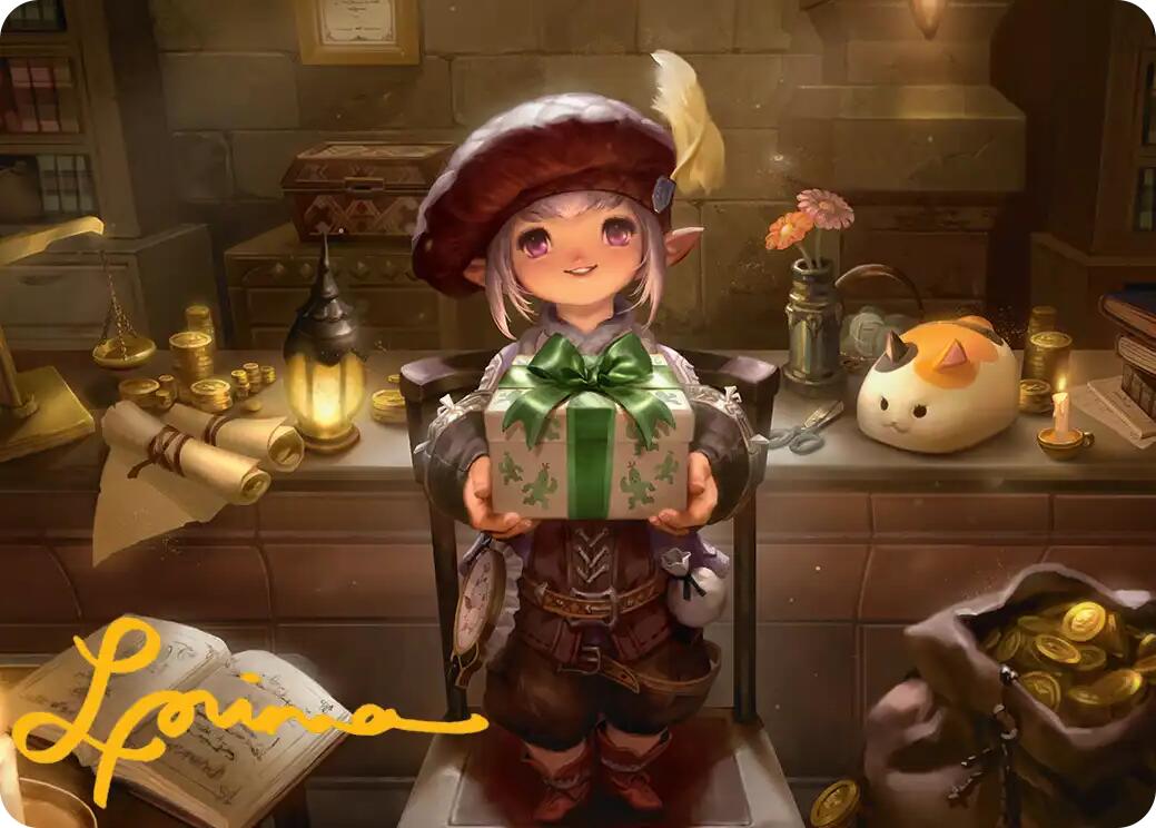 Tataru Taru Art Card (Gold-Stamped Signature) [FINAL FANTASY Art Series] | Exor Games Dartmouth