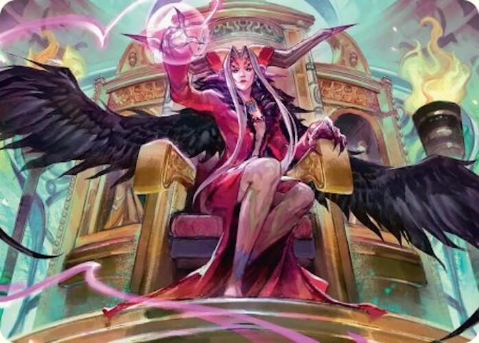 Sorceress's Schemes Art Card [FINAL FANTASY Art Series] | Exor Games Dartmouth