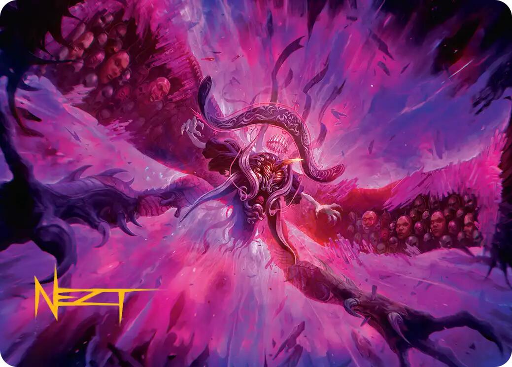 Hades, Sorcerer of Eld Art Card (Gold-Stamped Signature) [FINAL FANTASY Art Series] | Exor Games Dartmouth