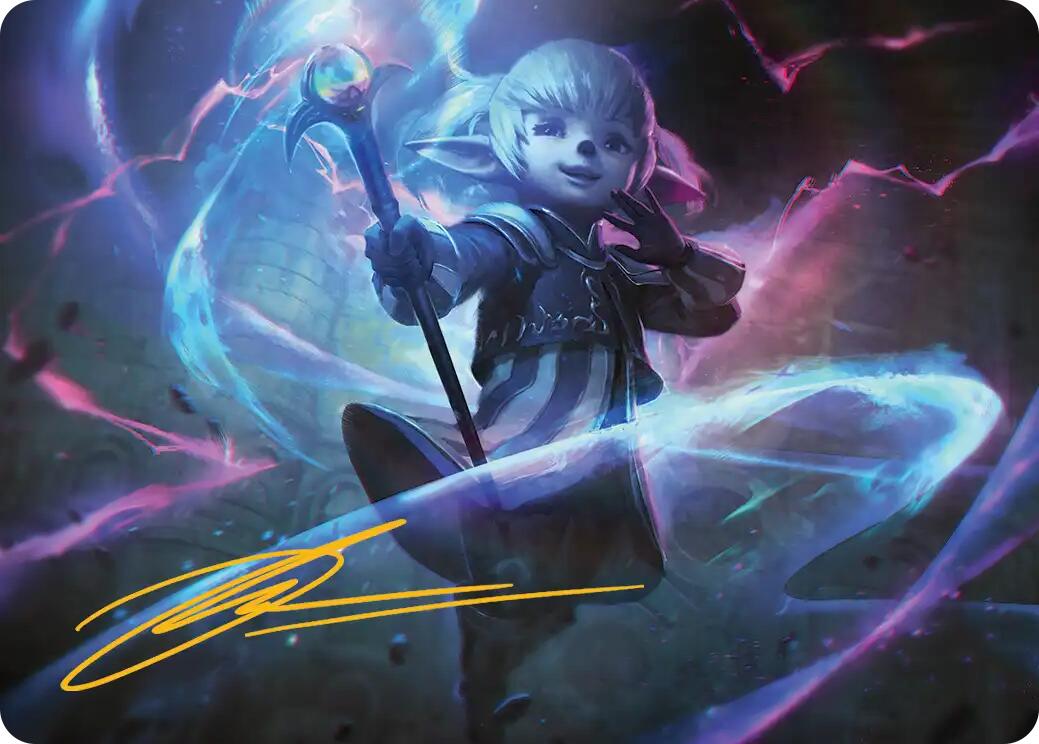 Shantotto, Tactician Magician Art Card (Gold-Stamped Signature) [FINAL FANTASY Art Series] | Exor Games Dartmouth