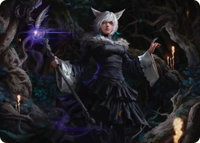 Y'shtola, Night's Blessed Art Card (21) [FINAL FANTASY Art Series] | Exor Games Dartmouth