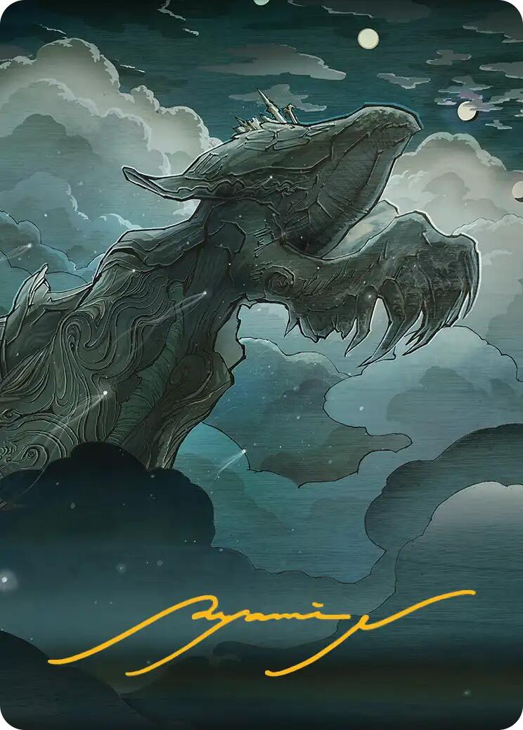 Sin, Spira's Punishment Art Card (Gold-Stamped Signature) [FINAL FANTASY Art Series] | Exor Games Dartmouth