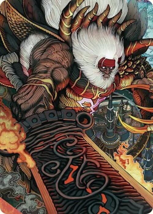 Braska's Final Aeon Art Card [FINAL FANTASY Art Series] | Exor Games Dartmouth