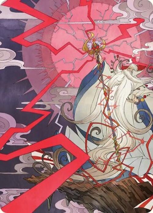 Summon: Esper Ramuh Art Card [FINAL FANTASY Art Series] | Exor Games Dartmouth