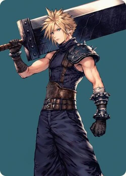 Cloud, Ex-SOLDIER Art Card [FINAL FANTASY Art Series] | Exor Games Dartmouth