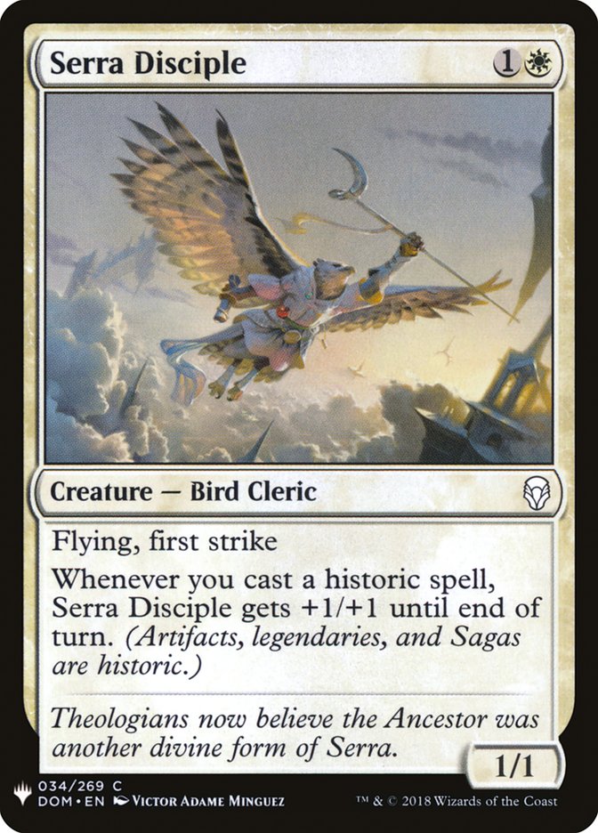 Serra Disciple [Mystery Booster] | Exor Games Dartmouth