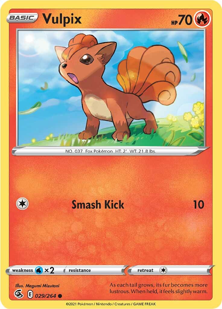 Vulpix (029/264) [Sword & Shield: Fusion Strike] | Exor Games Dartmouth