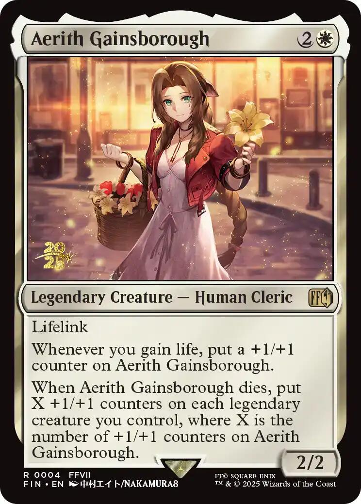 Aerith Gainsborough [FINAL FANTASY Prerelease Promo] | Exor Games Dartmouth