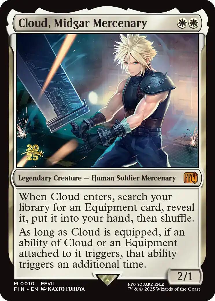 Cloud, Midgar Mercenary [FINAL FANTASY Prerelease Promo] | Exor Games Dartmouth