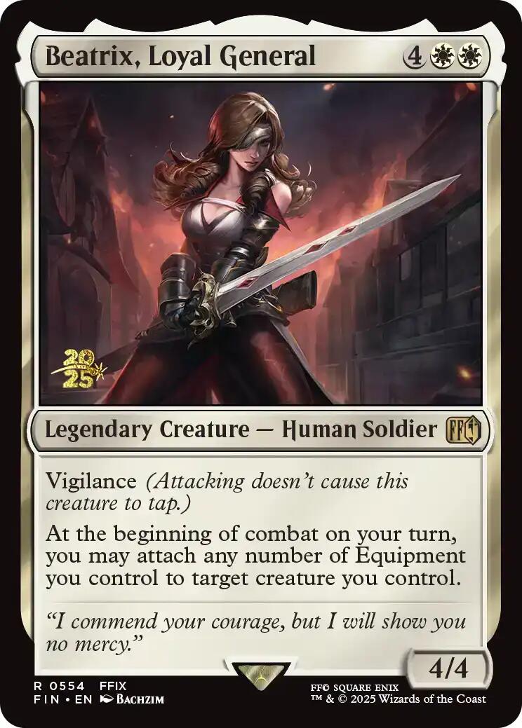 Beatrix, Loyal General [FINAL FANTASY Prerelease Promo] | Exor Games Dartmouth