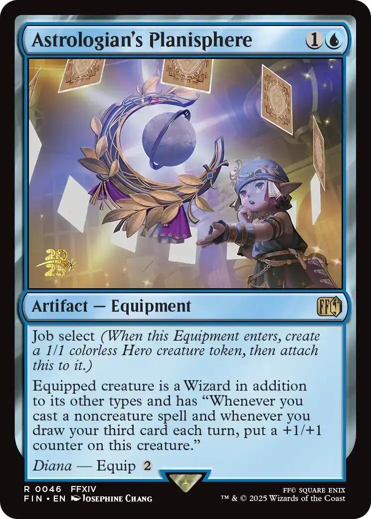 Astrologian's Planisphere [FINAL FANTASY Prerelease Promo] | Exor Games Dartmouth