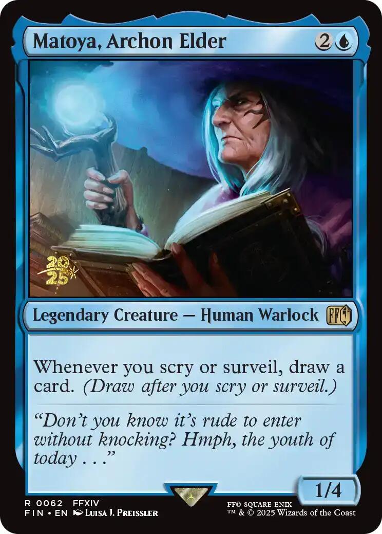 Matoya, Archon Elder [FINAL FANTASY Prerelease Promo] | Exor Games Dartmouth