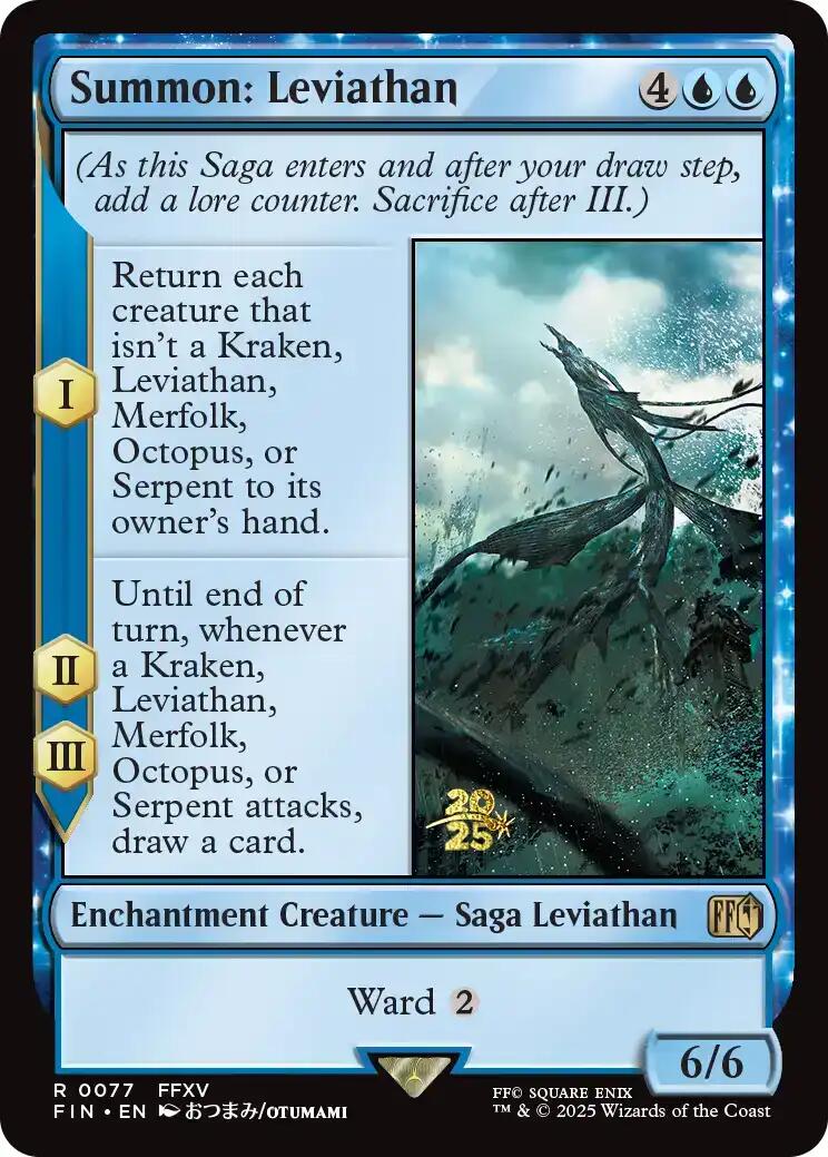 Summon: Leviathan [FINAL FANTASY Prerelease Promo] | Exor Games Dartmouth