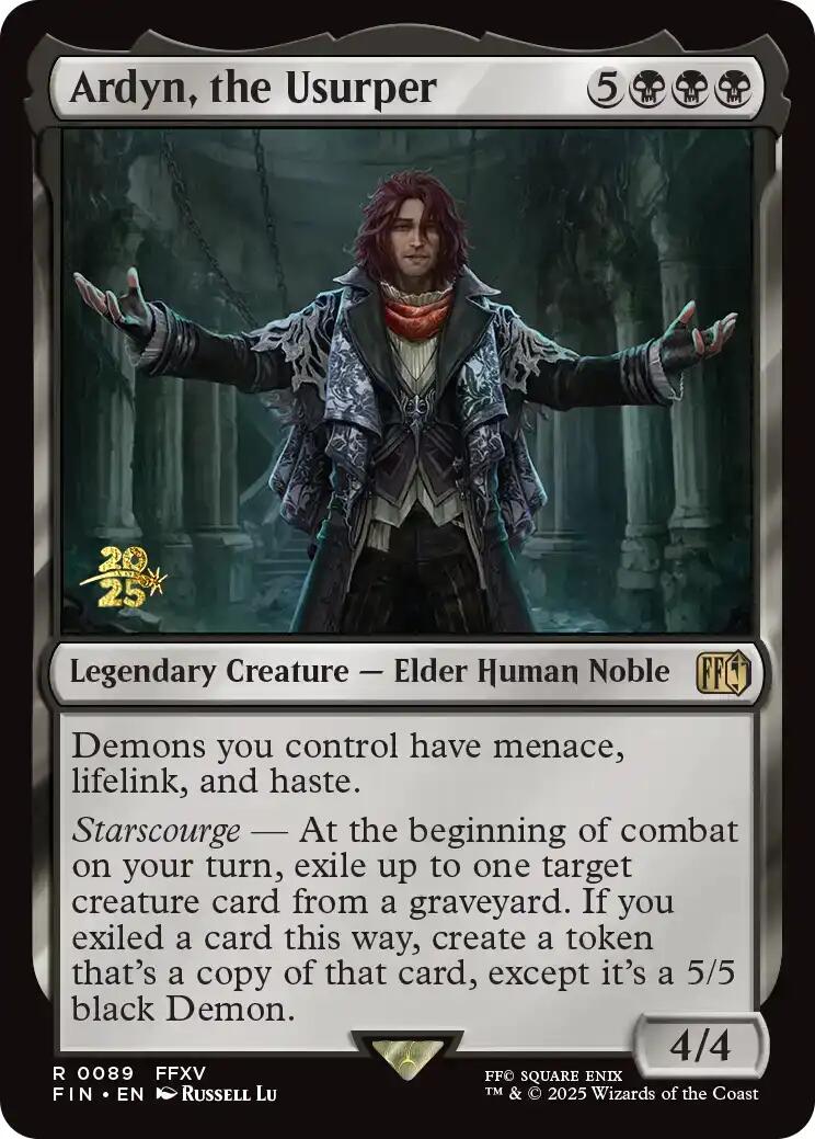 Ardyn, the Usurper [FINAL FANTASY Prerelease Promo] | Exor Games Dartmouth
