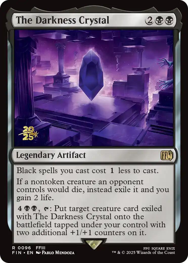 The Darkness Crystal [FINAL FANTASY Prerelease Promo] | Exor Games Dartmouth